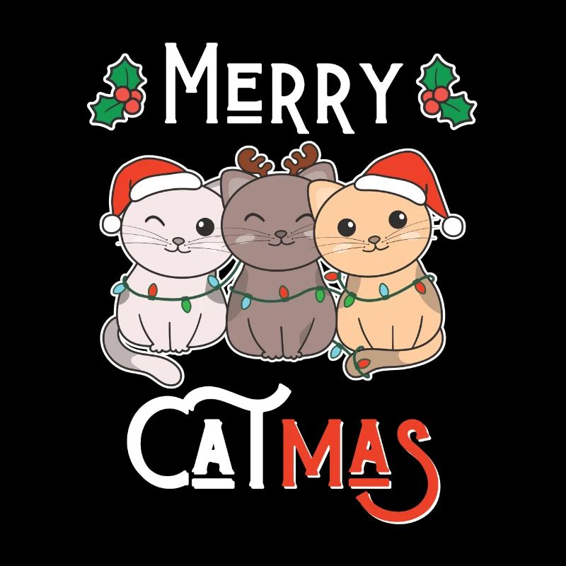 Joyeux Noël de chat de Catma