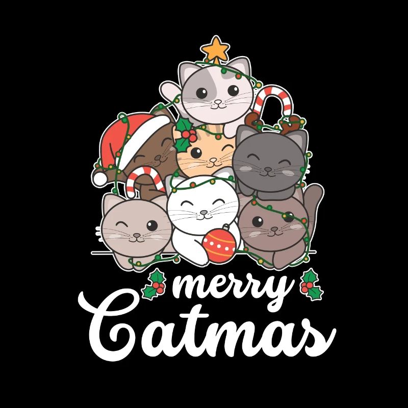 Joyeux Noël de chat de Catma
