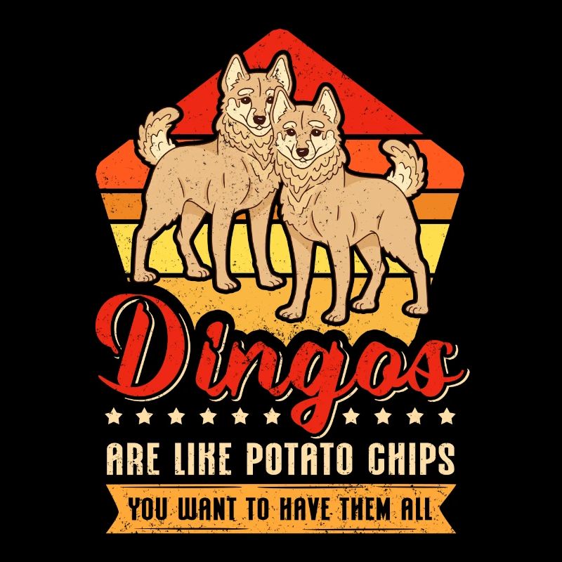 Dingo Australische Dingos Hunde Geschenk