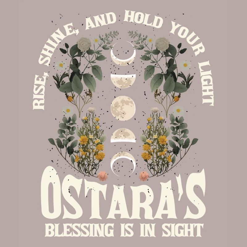 Ostara Witch Moon Eostre Spring Eastern