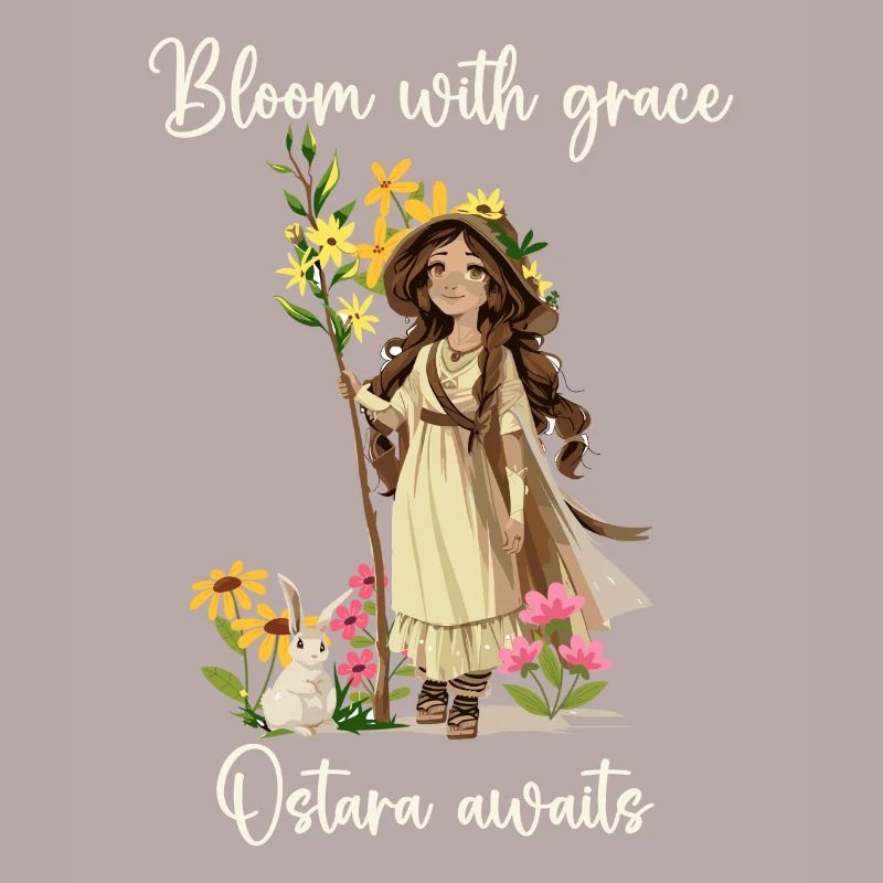 Ostara Witch Moon Eostre Spring Eastern