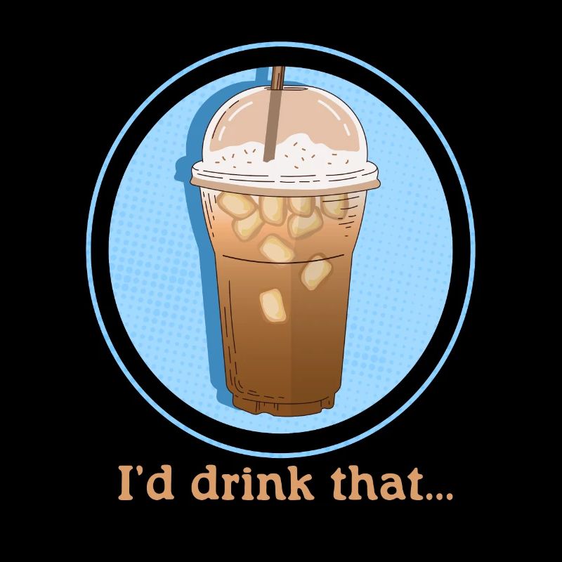 Eiskaffee Kaffeeliebhaber Iced Coffee Geschenk