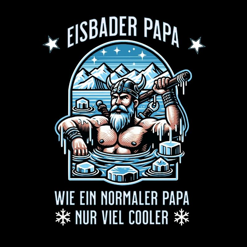 Der Wikinger Eisbader – Eisbaden im ewigen Eis