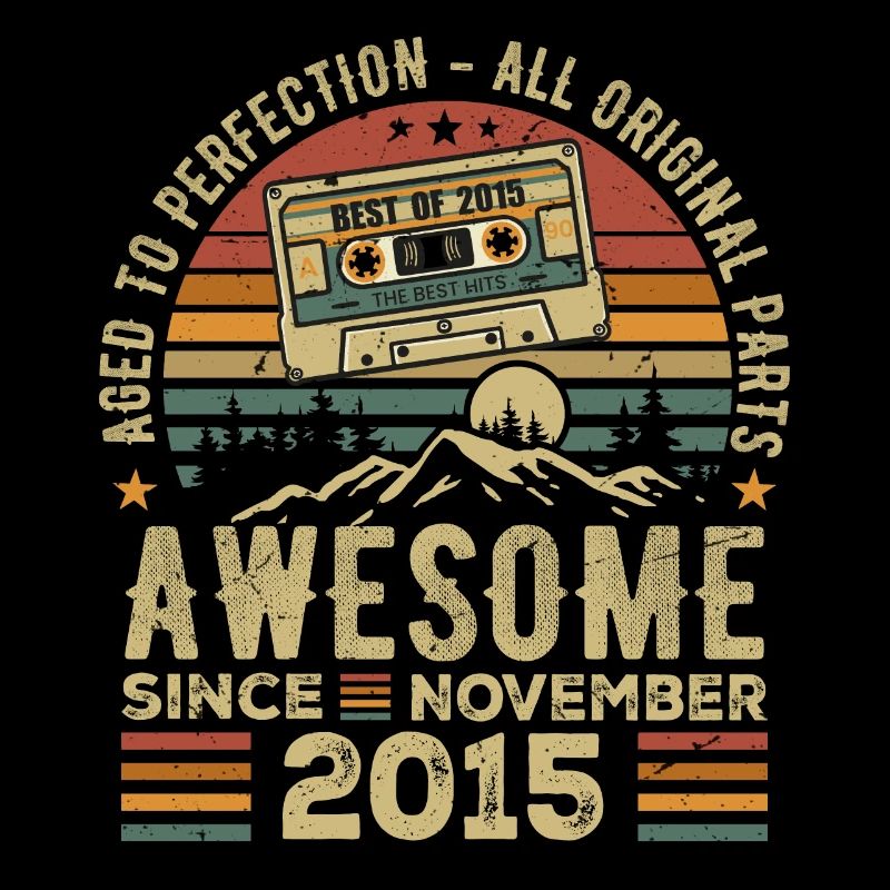 Awesome Since November 2015 Gift November 2015