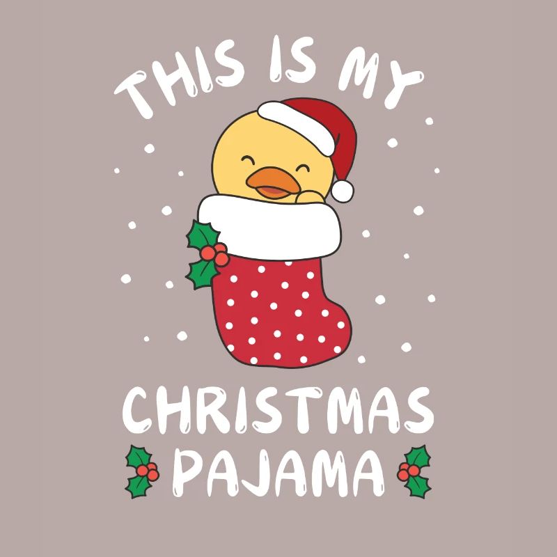 C’est mon pyjama de Noël, canard doux