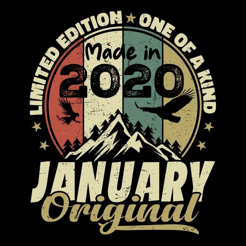 Anniversaire Janvier 2020 - Original Janvier 2020