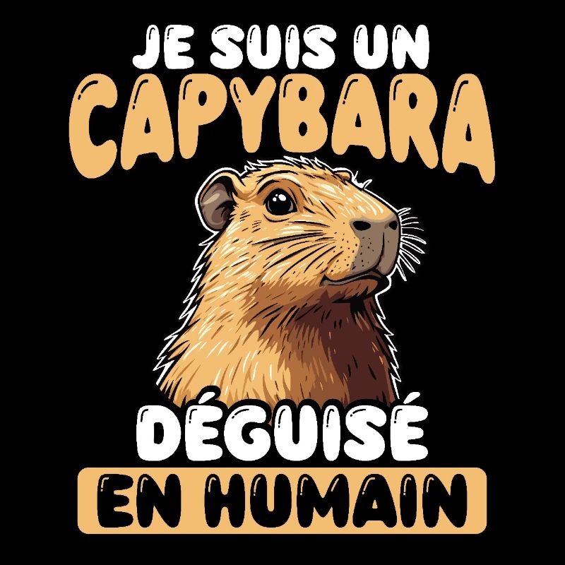I'm a capybara disguised as a human