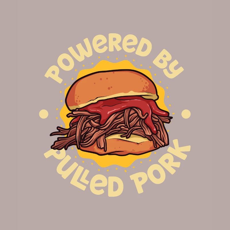 Powered by Pulled Pork Sandwich