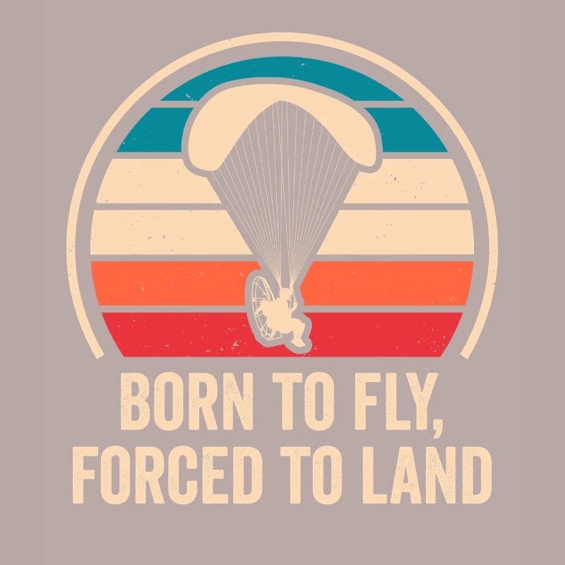 Born To Fly Forcé D’atterrir Paramoteur