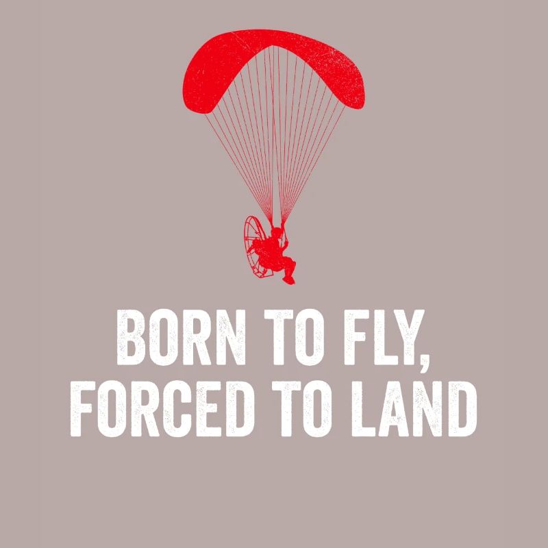 Born To Fly Forcé D’atterrir Paramoteur