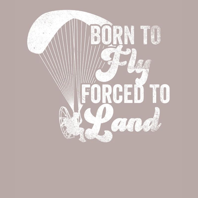 Born To Fly Forcé D’atterrir Paramoteur