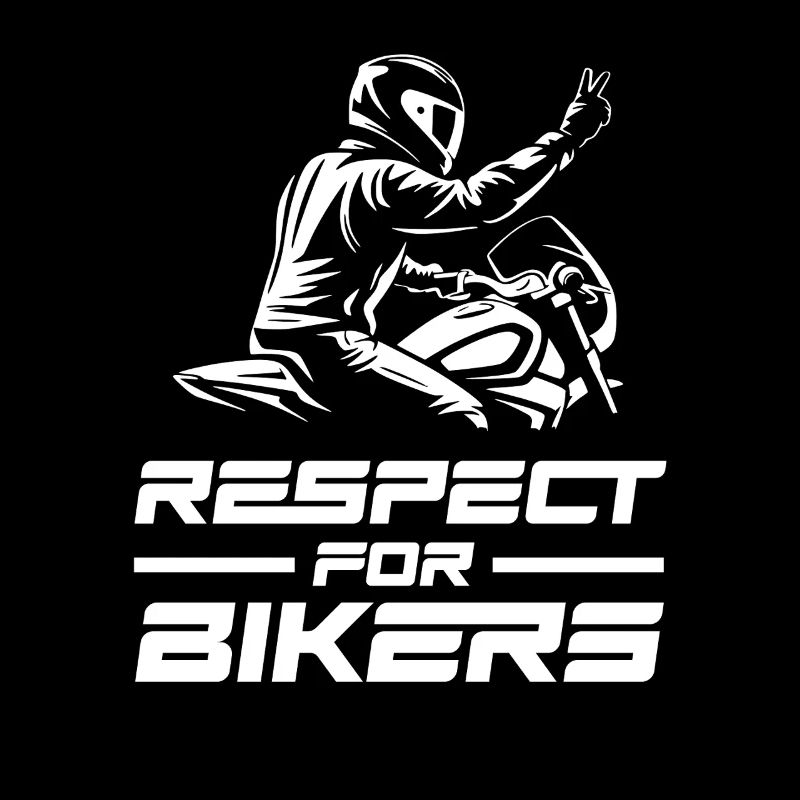 Motorrad Sticker - Respect for Bikers