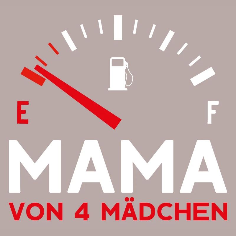 MAMA 4 MÄDCHEN VIER TÖCHTER MUTTERTAG