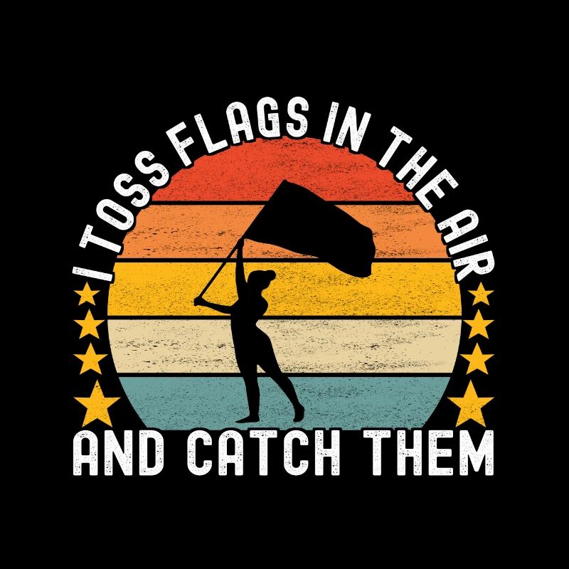 Drapeau agitant la fanfare garde de couleur
