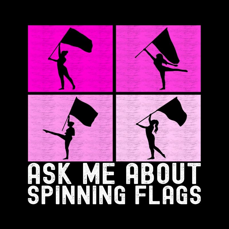 Drapeau agitant la fanfare garde de couleur