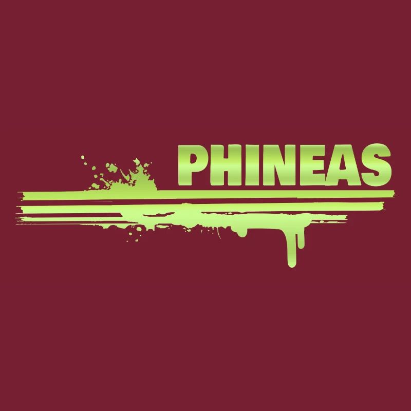 Phineas als Farbklecks