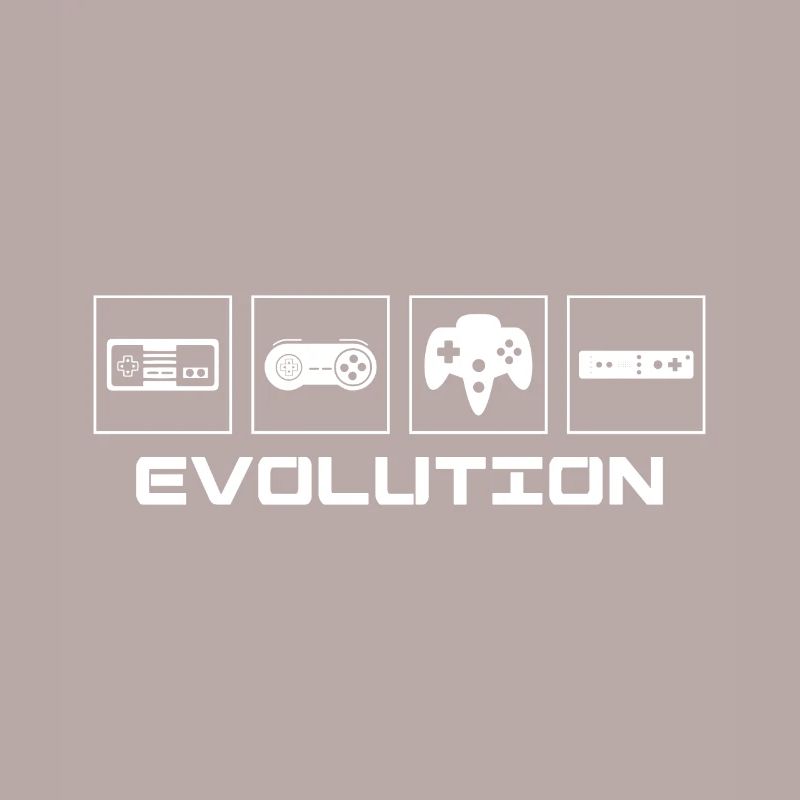 Die Videospiele Evolution - Geschenk