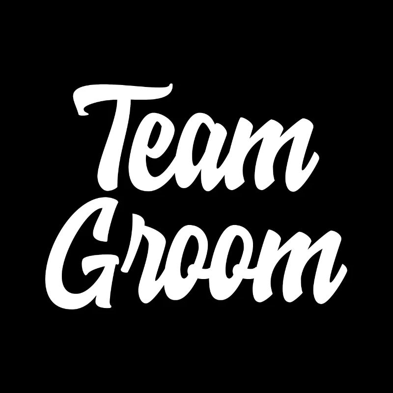 Team Bräutigam schönes cooles Geschenk