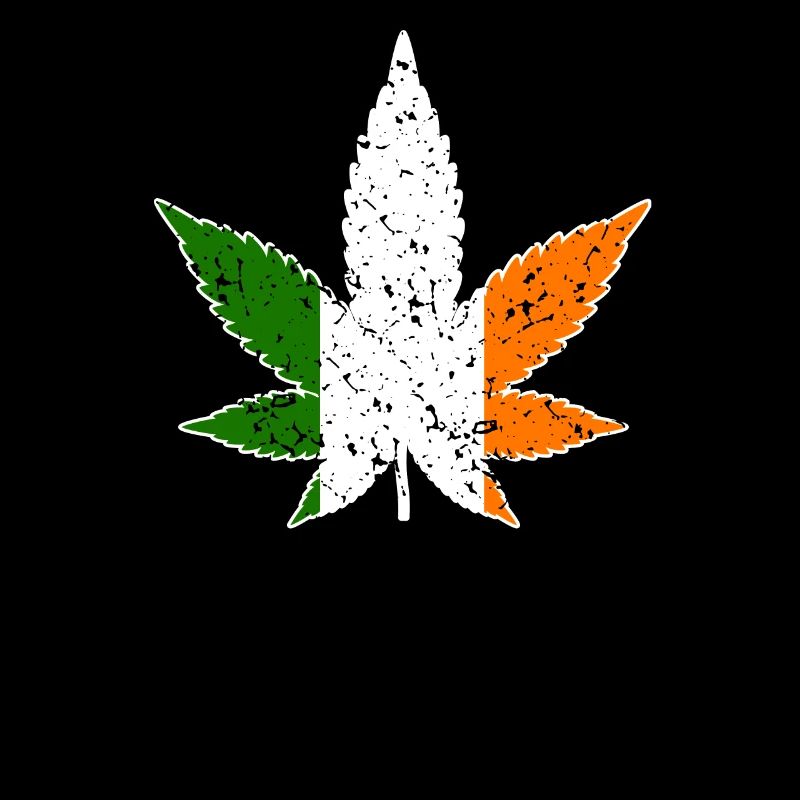 St. Patricks Day Cannabis Marihuana Haschisch Hanf