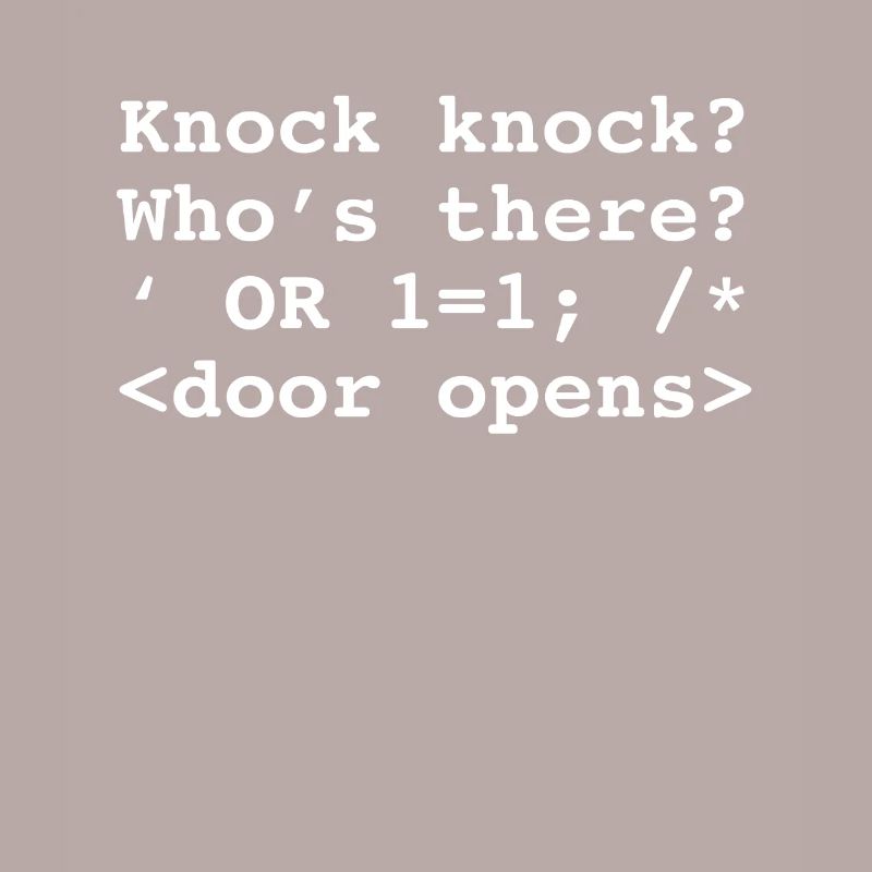 Funny Programmer graphic Programming Injection