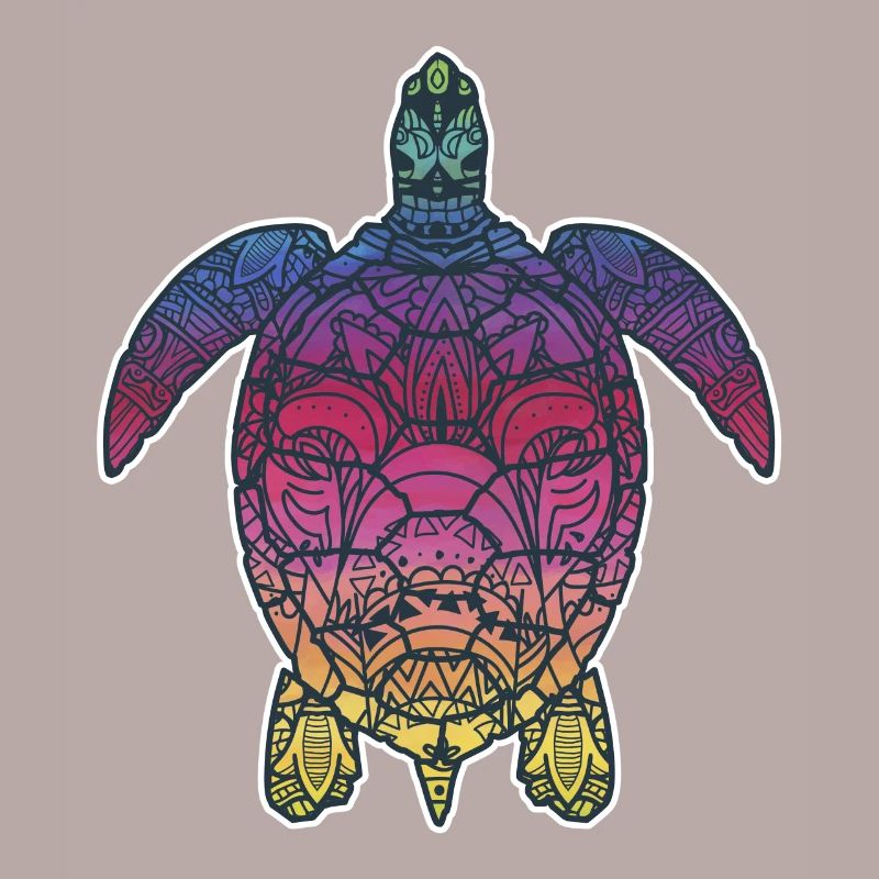 Mystical Creature Tee, impression Tie Dye, psychédélique