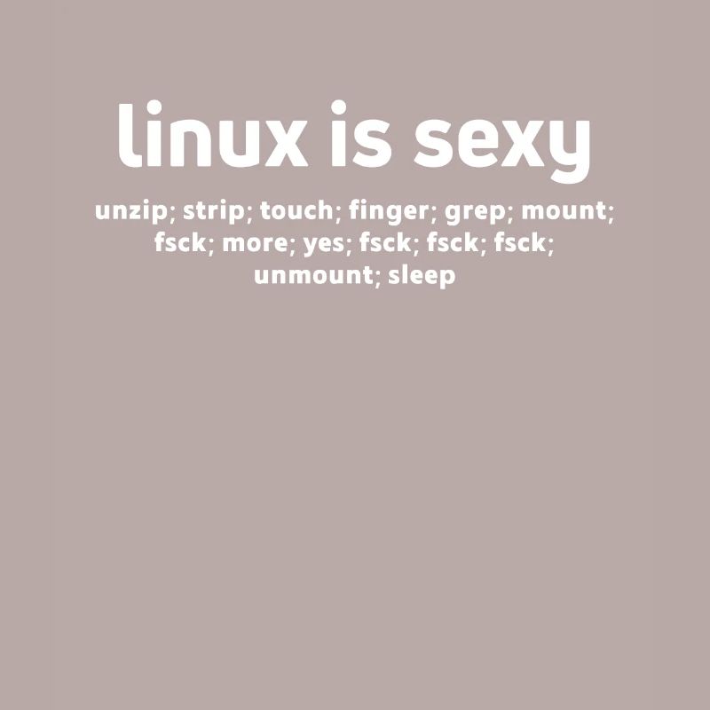 Linux Funny Commands Fsck Unmount Linux Users