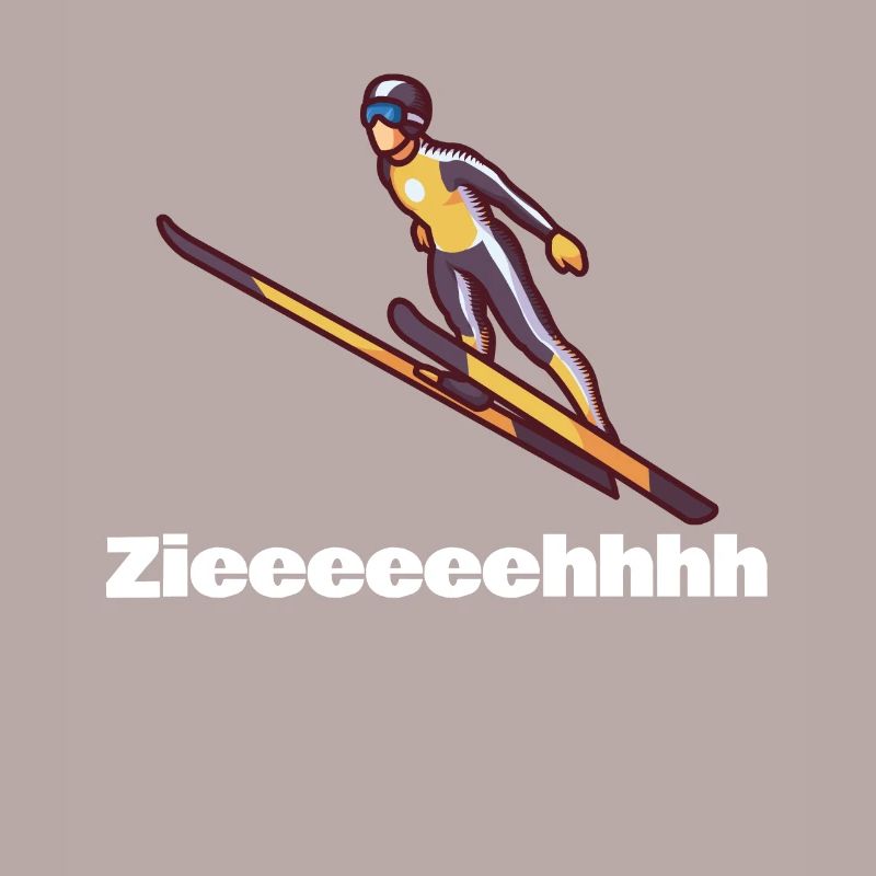 Pull de ski SKI JUMPING GIFT