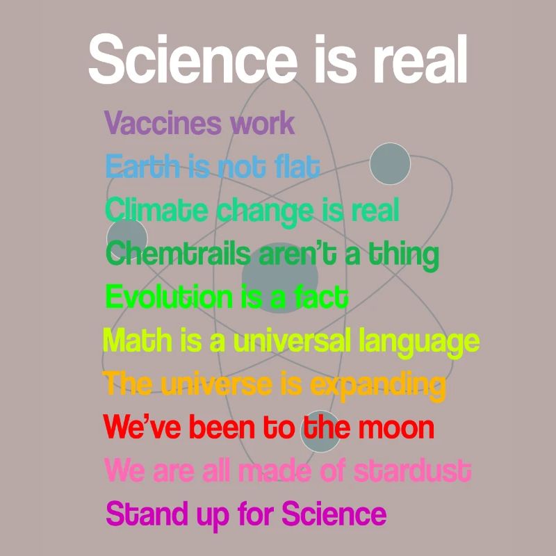 Science is real - science is true! gift
