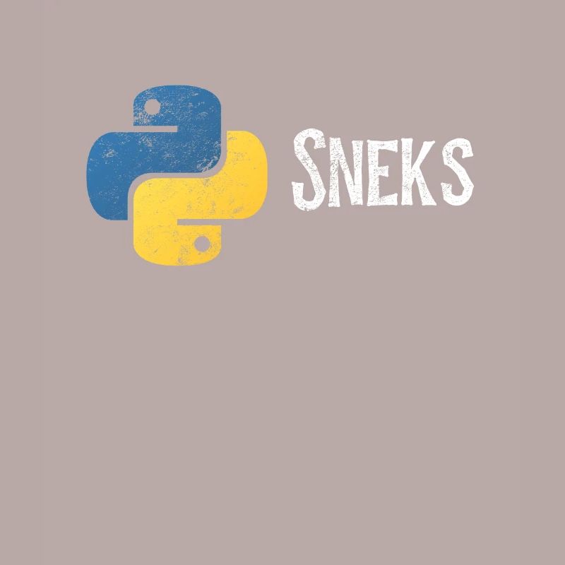 Lustige Python-Programmierer-Programmierung in Not