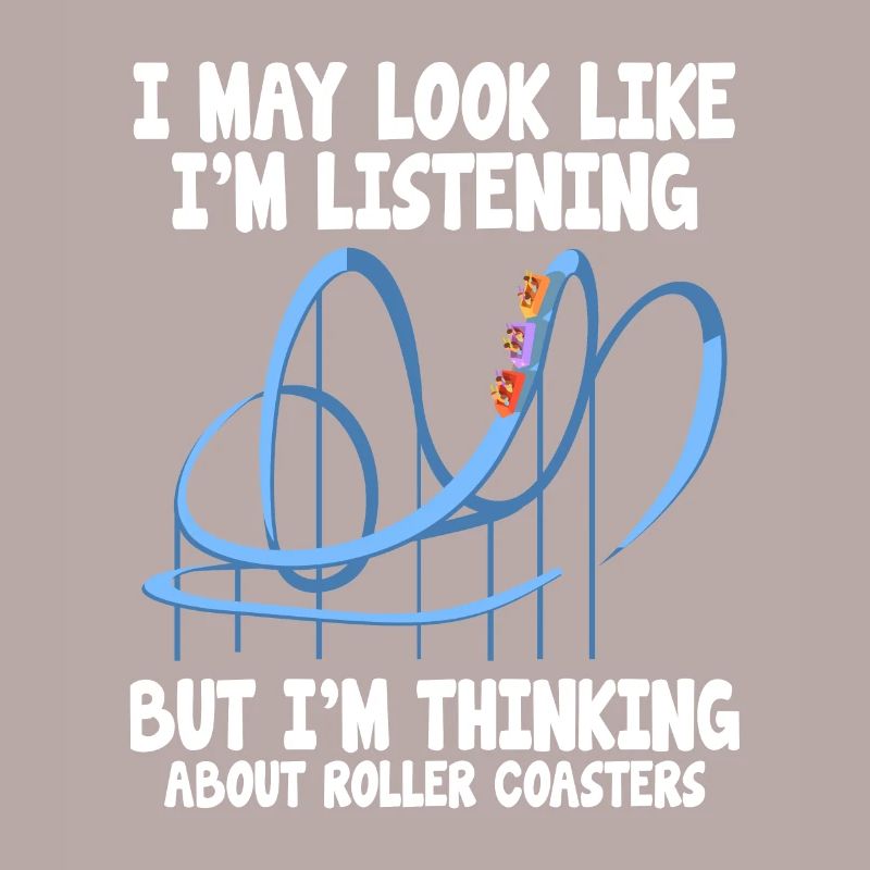 Rollercoaster roller coaster amusement park gift idea