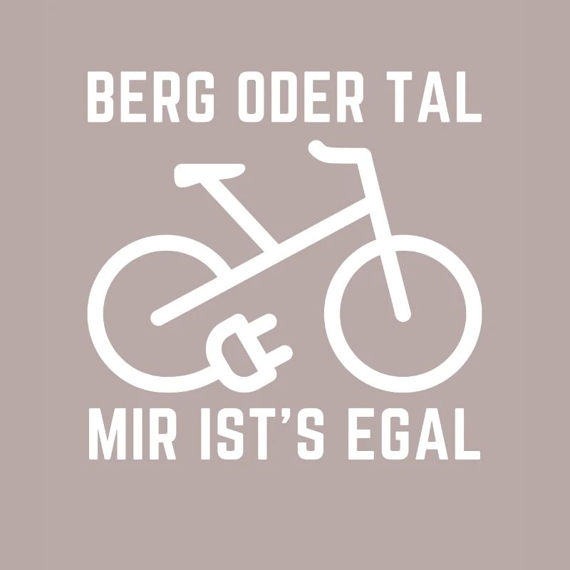 E-Bike Berg oder Tal Mir ist es egal