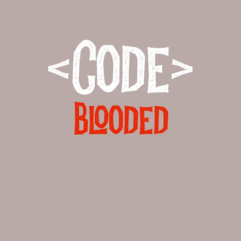 Entwickler-Shirt - Code Blooded - Coding Coder