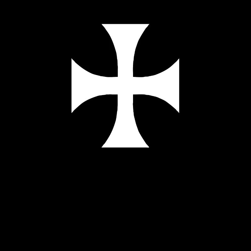 Concevez vous-même la croix Deus Le Vult Knights Templar