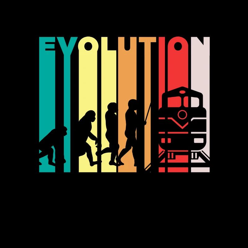 Evolution Of Train Driver Gift