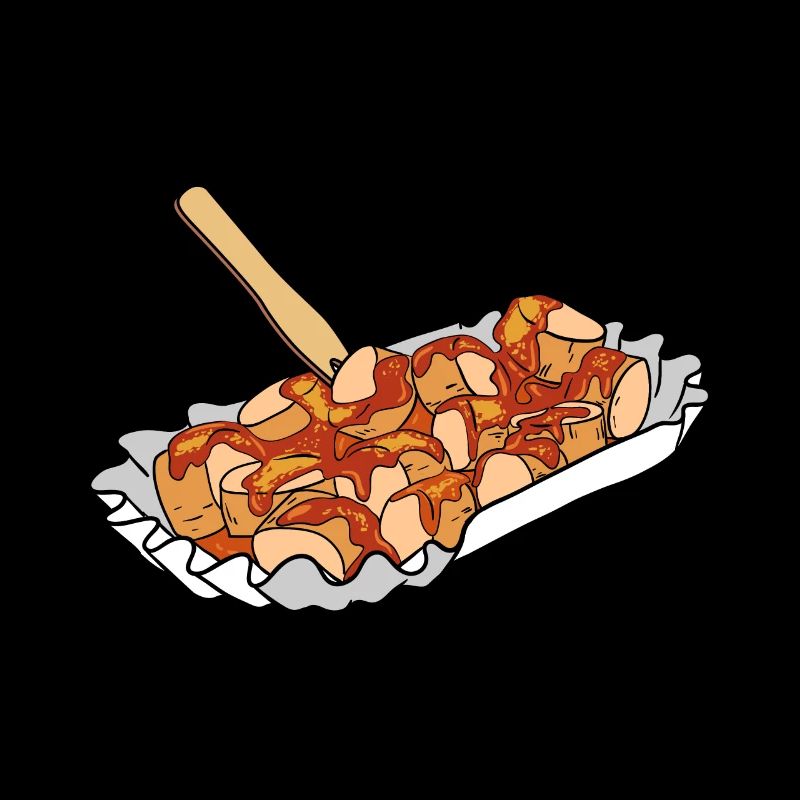 Currywurst Curry Wurst Bratwurst Berlin Ruhrpott