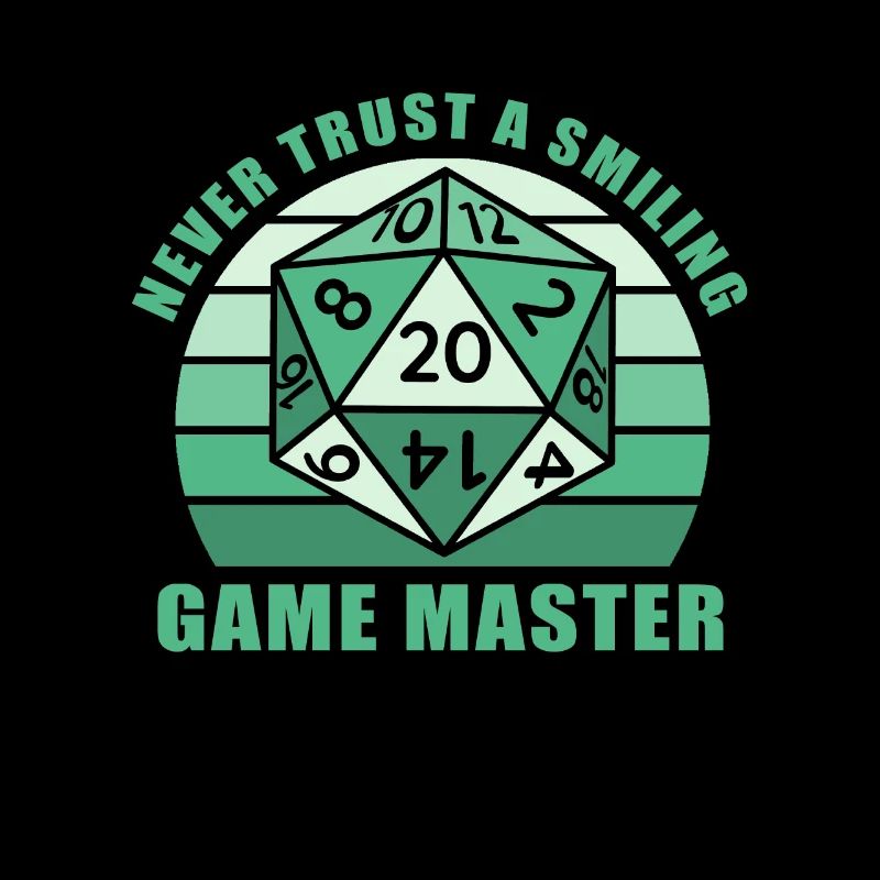 Game Master Fantasy Role-Playing Game Tshirt Game Master