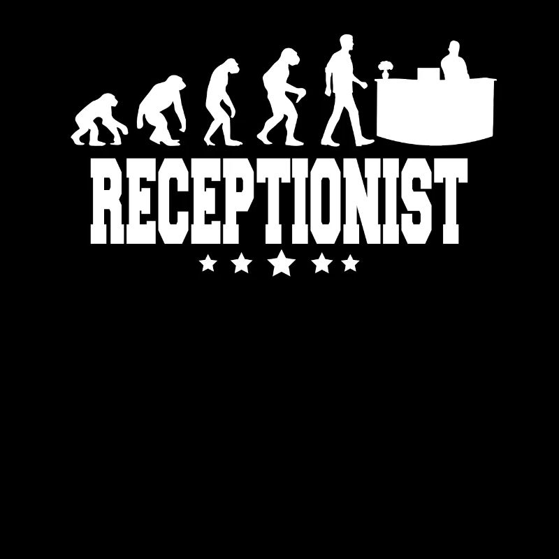 évolution de la réceptionniste