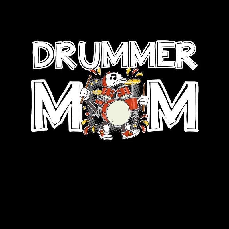 Drummer Mom Muttertag Geschenk Schlagzeuger Mama