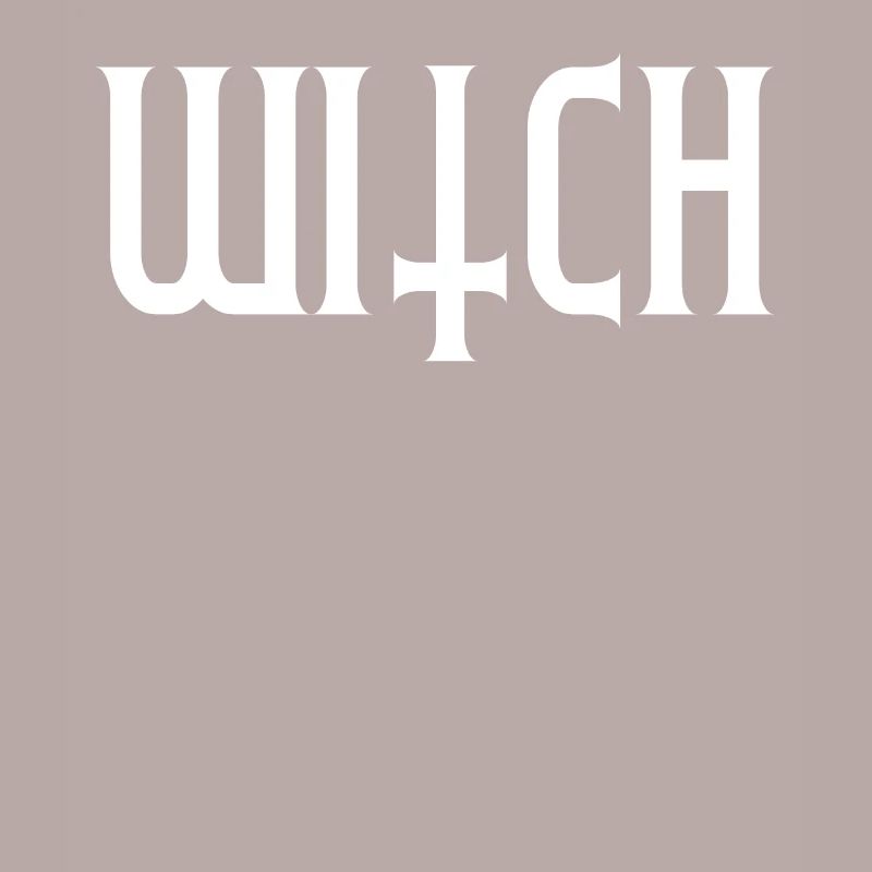Witch Upside Down Cross