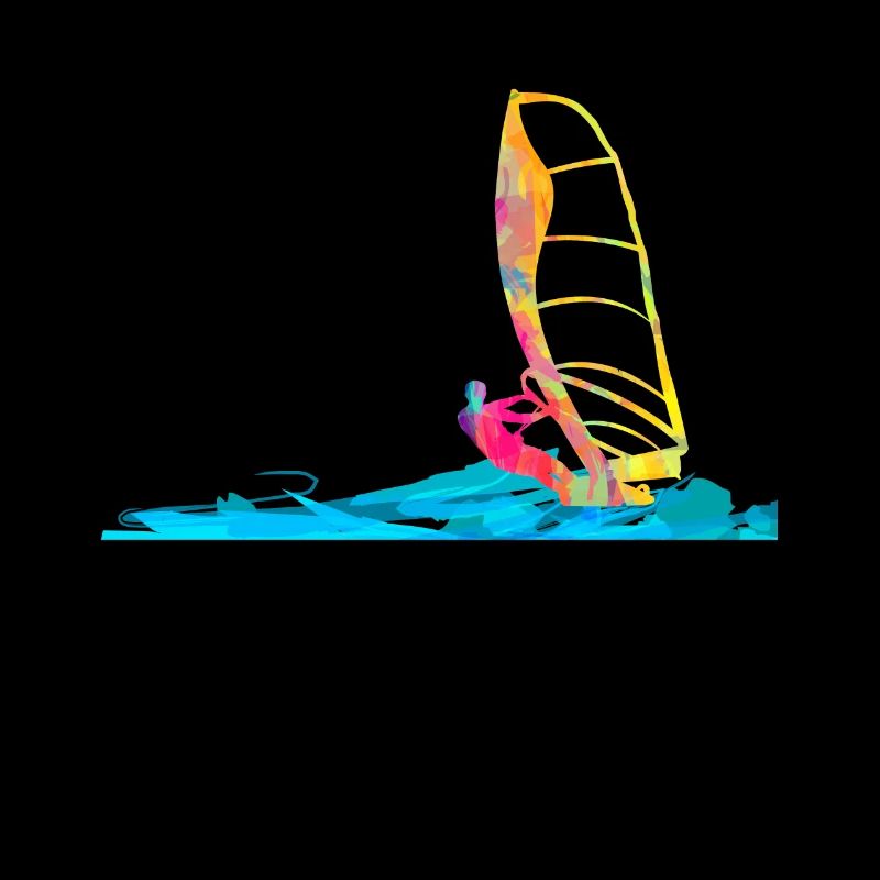 Windsurfen Windsurfer Geschenkidee Surfbrett