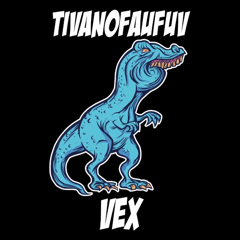 Witziger TRex Überbiss meme Geschenkidee
