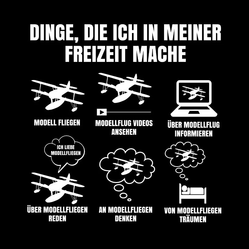 Dinge Die Ich In Meiner Freizeit Mache Modellflug