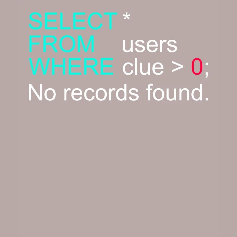 Données de base de données SQL Programmer Administration