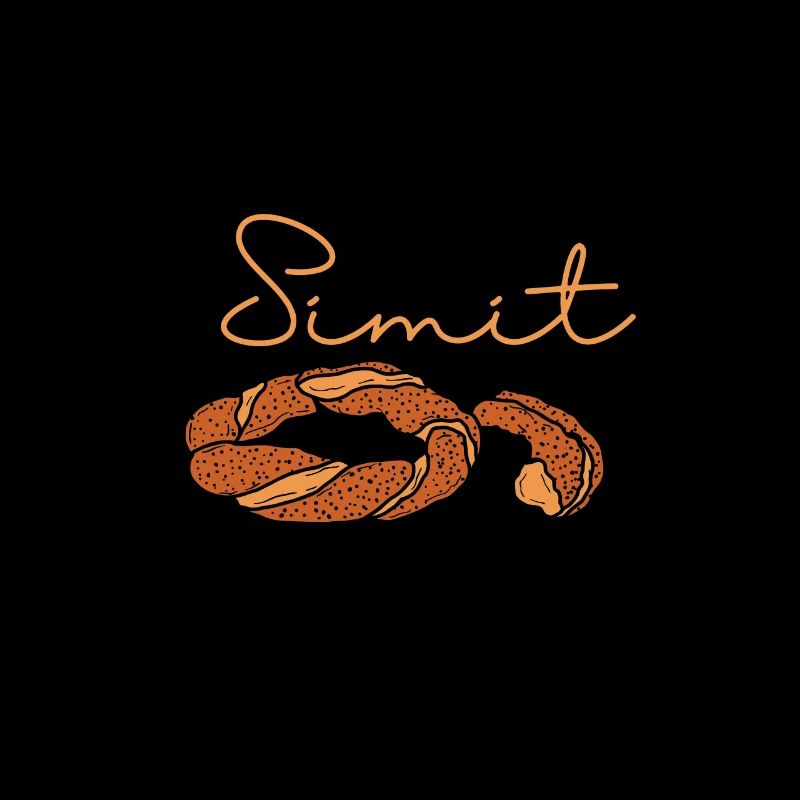 Sesame Ring Simit Pastry Turkish Arabic