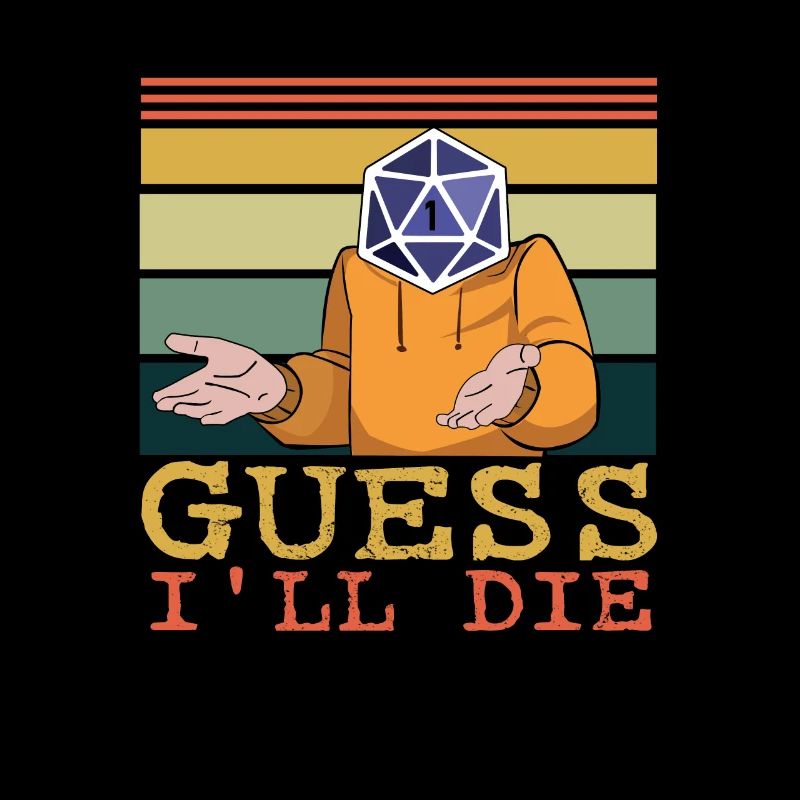 Guess I'll The RPG Dice Rolling Boss Dragon