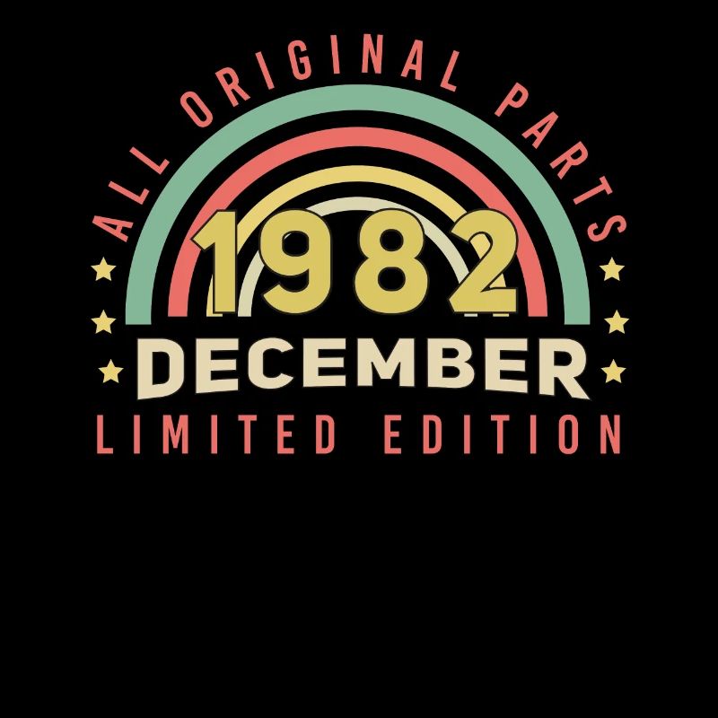 Né en décembre 1982 Cadeau