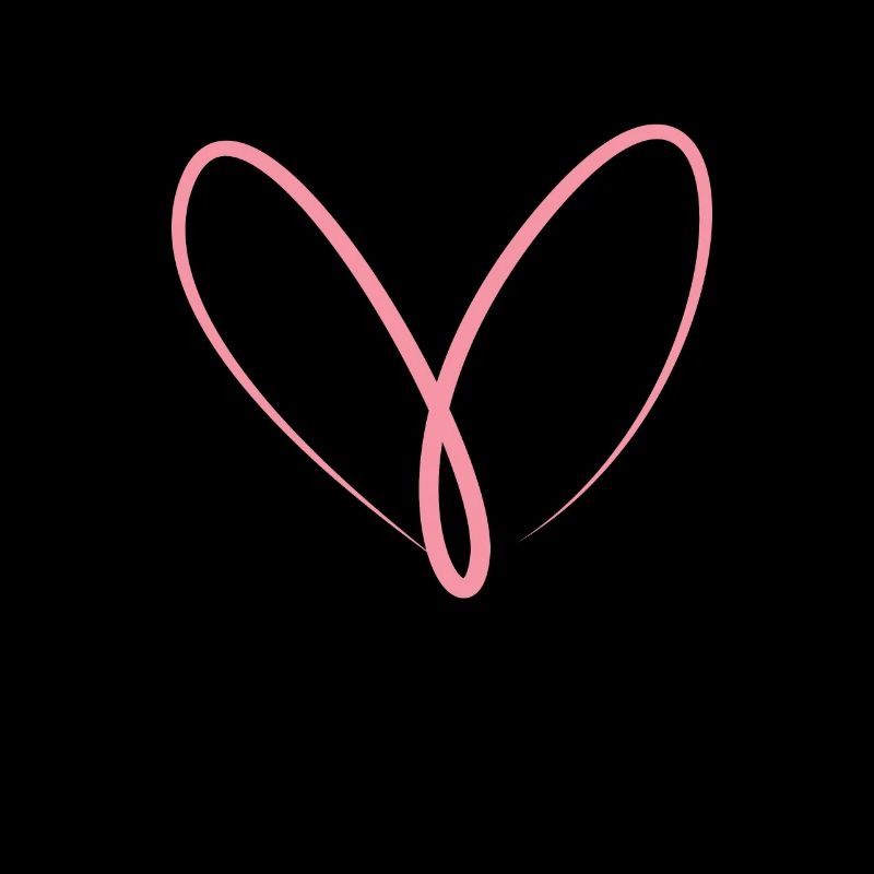 Pinkes Herz Geschenk