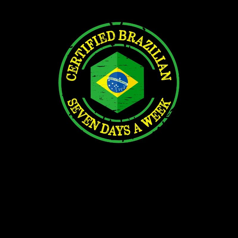 Drapeau Brésilien Certifié Brésilien