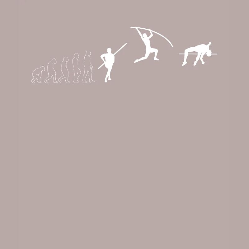 Evolution Stabhochsprung T-Shirt Geschenk