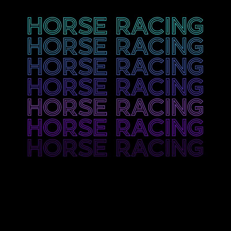 Courses de chevaux Rétro